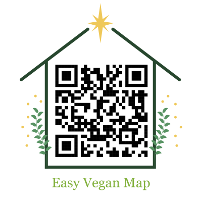 vegan restaurant qr code