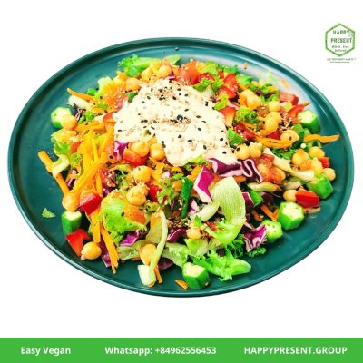 salad - quán chay hội an - easy vegan